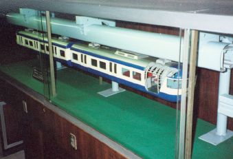 Monorail Modeling - Osaka Transportation Museum