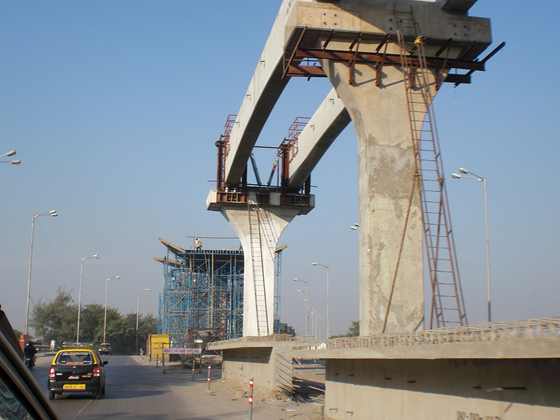 Mumbai Monorail Construction