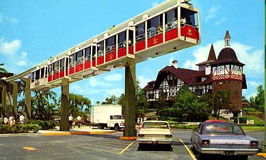 Novelty Monorails Busch Gardens Tampa